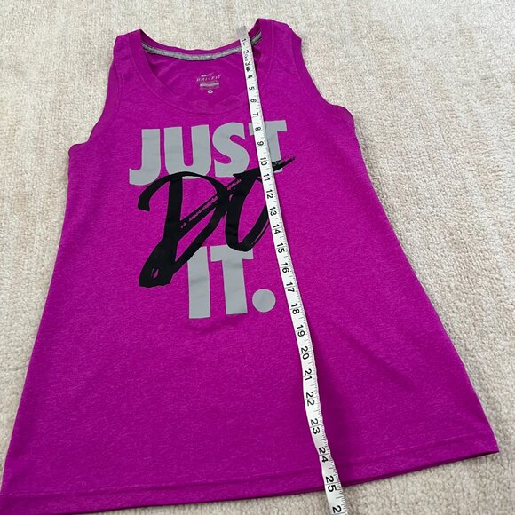 Nike Dri Fit JDI Just Do It Pink Tank Top S - Picture 5 of 8